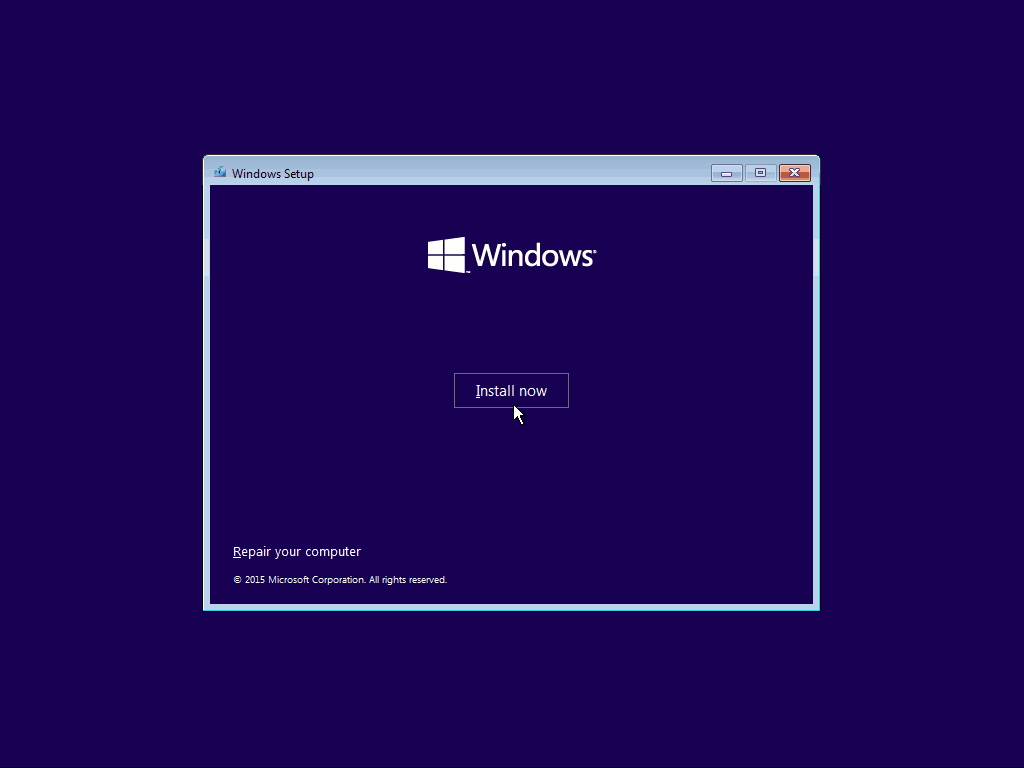 02 Inštalácia teraz Windows 10 Čistá inštalácia