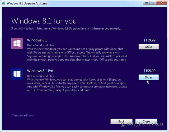 Ako inovovať Windows 7 na Windows 8.1 pomocou Asistenta pre inováciu