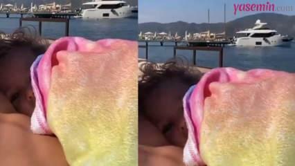 Anıl Altan, ktorý bol na dovolenke, natočil so svojou dcérou video!