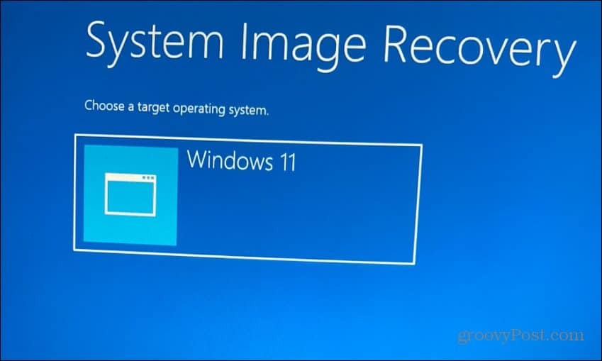 Vyberte cieľový operačný systém Windows 11
