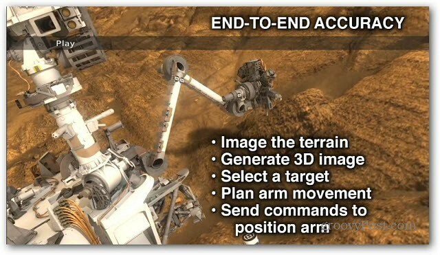 Video robotického ramena Rover