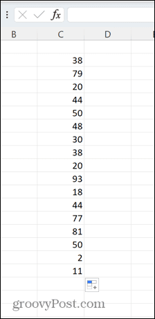 Excel náhodné celé čísla