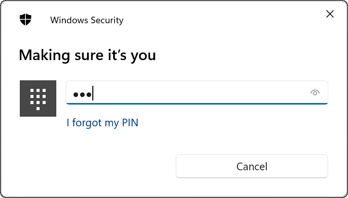 Prihláste sa pomocou PIN alebo hesla