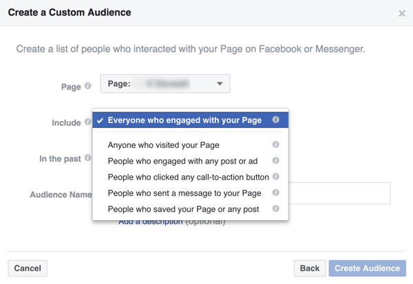Vytvorte si na Facebooku vlastné publikum ľudí, ktorí interagovali s vašou firmou.