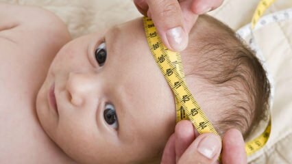 Ako zmerať obvod hlavičky u bábätiek? Ako korigovať ostrosť hlavy u detí?