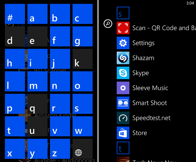 Aplikácie Windows Phone 8