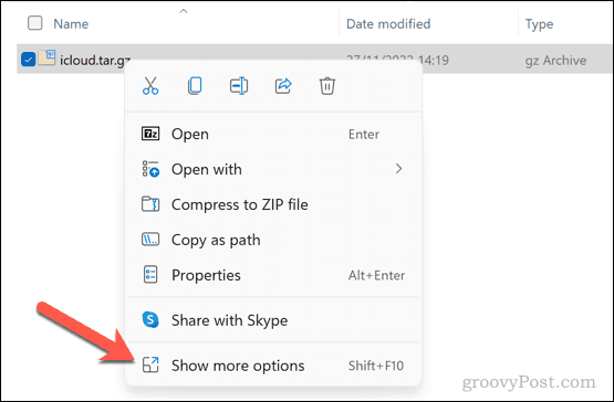 Zobraziť ďalšie možnosti v kontextovej ponuke systému Windows 11