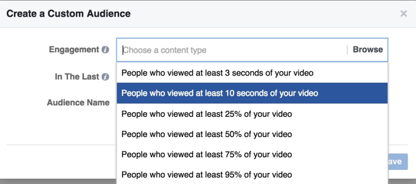 facebook video vlastné publikum