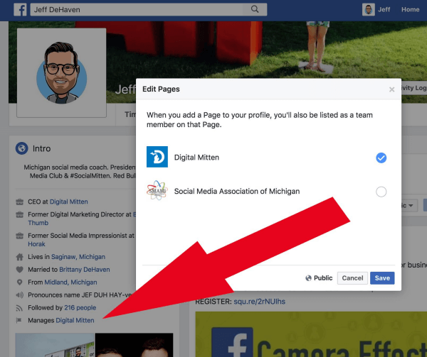Správcovia stránok na Facebooku teraz môžu prepojiť stránky, ktoré spravujú, s ich osobným profilom.