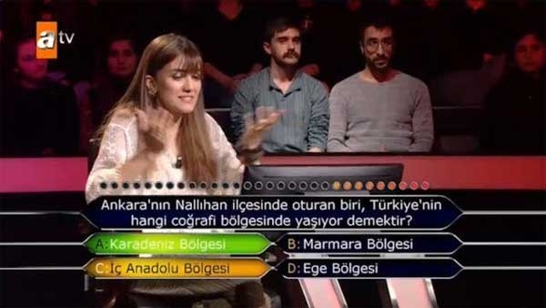 Ankara otázka, ktorá označila Kto chce byť milionárom!
