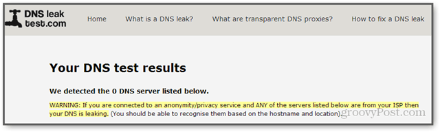 Windows 8 passd ponúka test úniku DNS