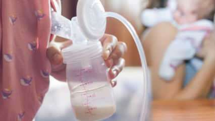 Ako vyjadriť a uložiť bezbolestné materské mlieko? Metóda dojenia ručným a elektrickým čerpadlom
