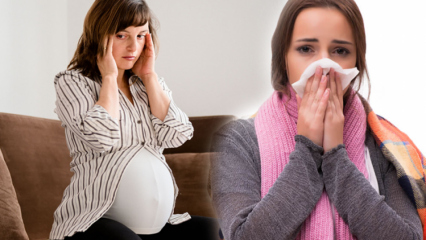 Čo je nachladnutie a chrípka dobré pre tehotné ženy? Liečba domácej chrípky počas tehotenstva od Saraçoğlu