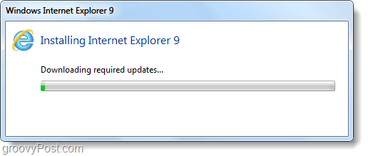 Inštalácia programu Internet Explorer 9 Beta pomaly, aktualizácie, sťahovanie