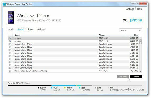 windows phone 8 windows phone phone synchronizácia aplikácií s PC