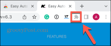 ikona rozšírenia Chrome