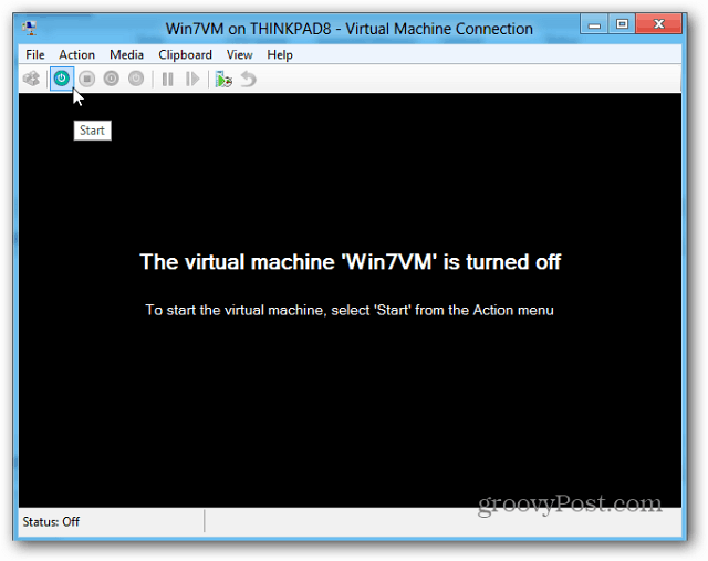 Vytvorte virtuálny počítač s Hyper-V v systéme Windows 8