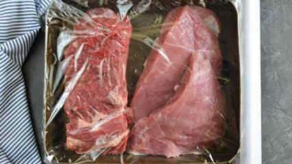 Ako a ako dlho sa mäso skladuje v mrazničke? Ako uchovávať červené mäso v mrazničke