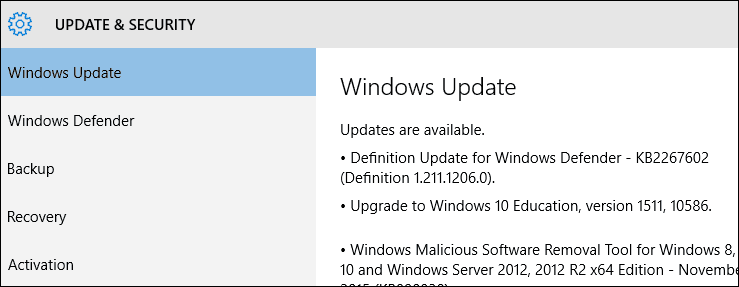 Vynútite aktualizáciu systému Windows 10 na vydanie novembrovej aktualizácie