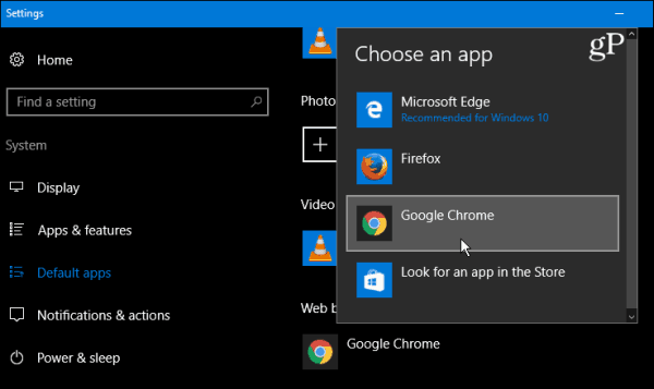 Predvolené aplikácie systému Windows 10