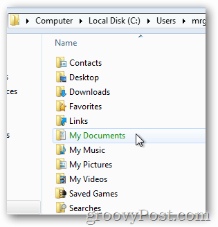 Windows 8 moje dokumenty šifrované pomocou EFS - zelená