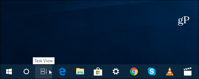 Ikona časovej osi Windows 10
