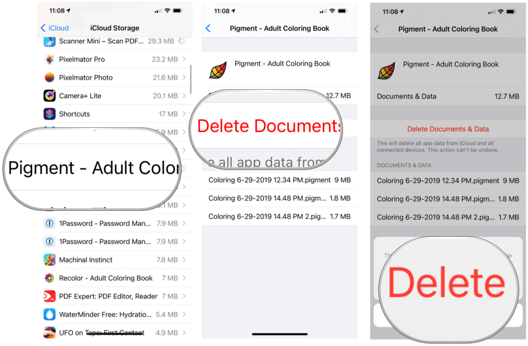 Úložisko iCloud odstraňuje súbory aplikácií