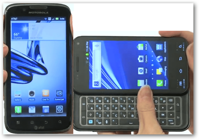 new-AT & T-android telefónov