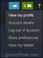 Prezeranie profilu Steam