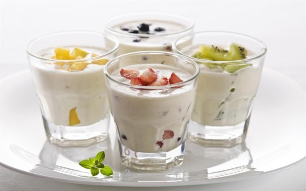 ovocný jogurt
