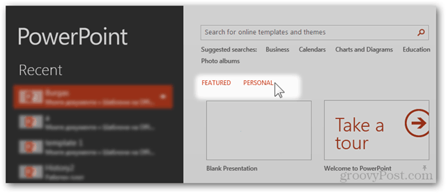Vytvorenie šablóny balíka Office 2013 Prispôsobte si vlastný dizajn POTX Prispôsobenie snímok Prezentácia Výukový program Ako vytvoriť nové šablóny prezentácie obrazovky Osobné šablóny