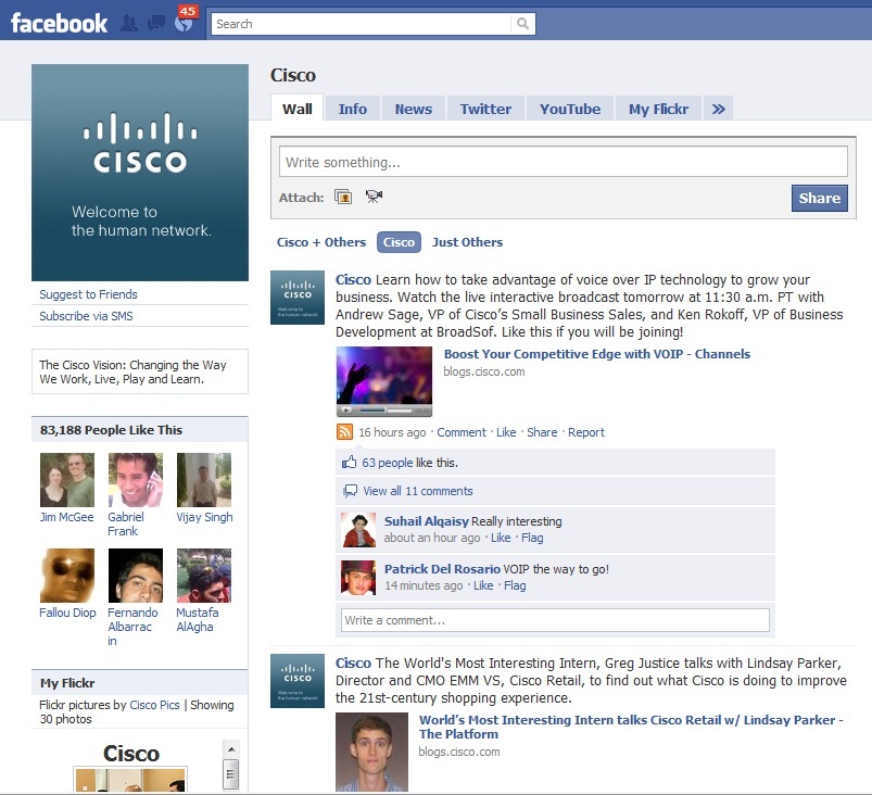 Spustenie sociálnych médií ušetrí spoločnosti Cisco viac ako 100 000 dolárov