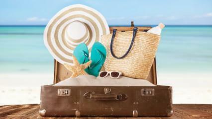 Ako sa pripravuje kufor? 10 vecí, ktoré musíte mať vo svojom kufri! Zoznam úloh na dovolenku