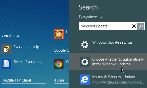 Vyhľadajte aktualizácie systému Windows