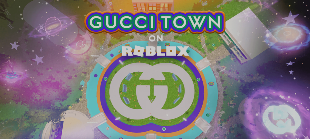 metaverse-business-applications for-owned-land-gucci-town-on-roblox-example-2