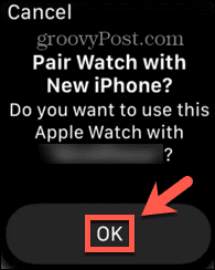 Apple Watch potvrdzujú spárovanie