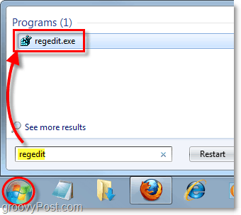ako spustiť editor databázy Registry v systéme Windows 7