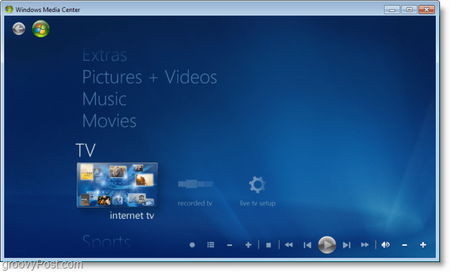 Windows 7 Media Center - internetová televízia teraz funguje!