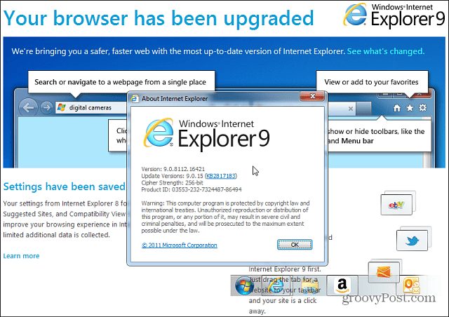 Ako odinštalovať ukážku programu Internet Explorer 11 zo systému Windows 7