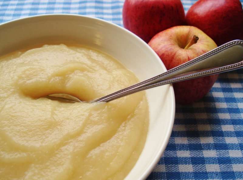 Recept na jablkové pyré pre kojencov