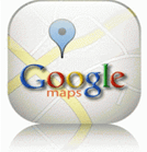 Logo služby Mapy Google