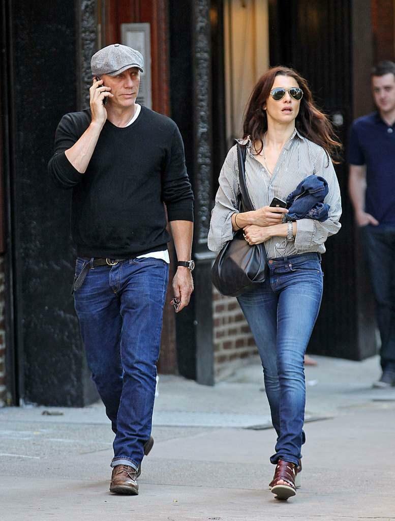 Daniel Craig a jeho manželka Rachel Wisz