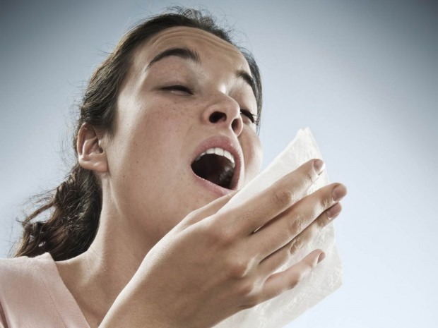 príznaky alergickej nádchy