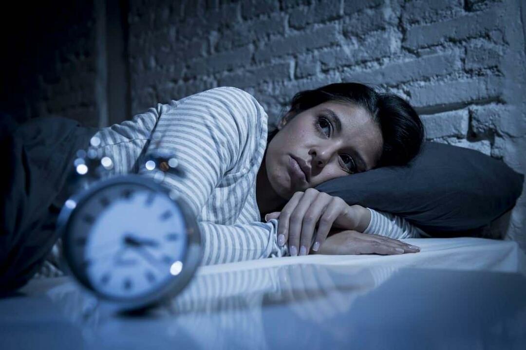ako vyriešiť problém nespavosti