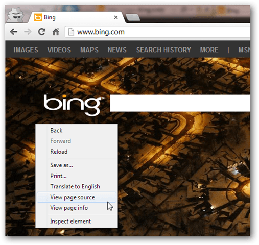 stiahnite si obrázok Bing bez facebooku