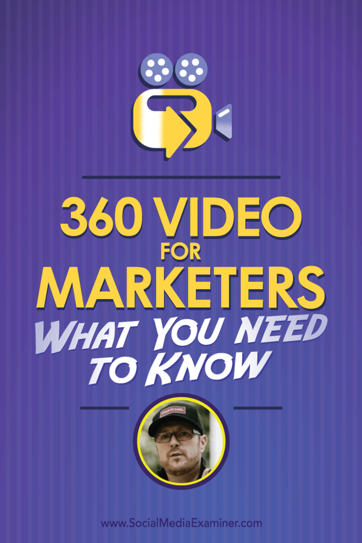 Ryan Anderson Bell hovorí s Michaelom Stelznerom o videu 360 pre obchodníkov a o tom, čo potrebujete vedieť.