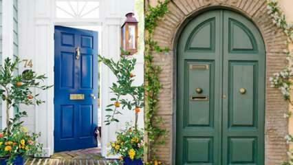 Aké sú farby interiérových dverí použité v bytovej dekorácii? Ideálne farby pre interiérové ​​dvere