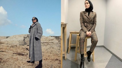 Nové sezónne kockované modely hidžábov