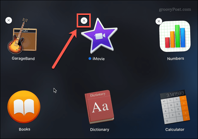 odstrániť aplikácie na Macu