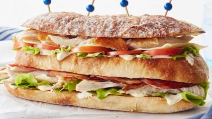 Ako sa vyrába sendvič Club? Recept na sendvič Club doma